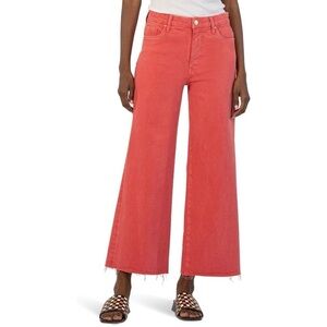 Kut from the Kloth Coral Meg Wide Leg Jeans